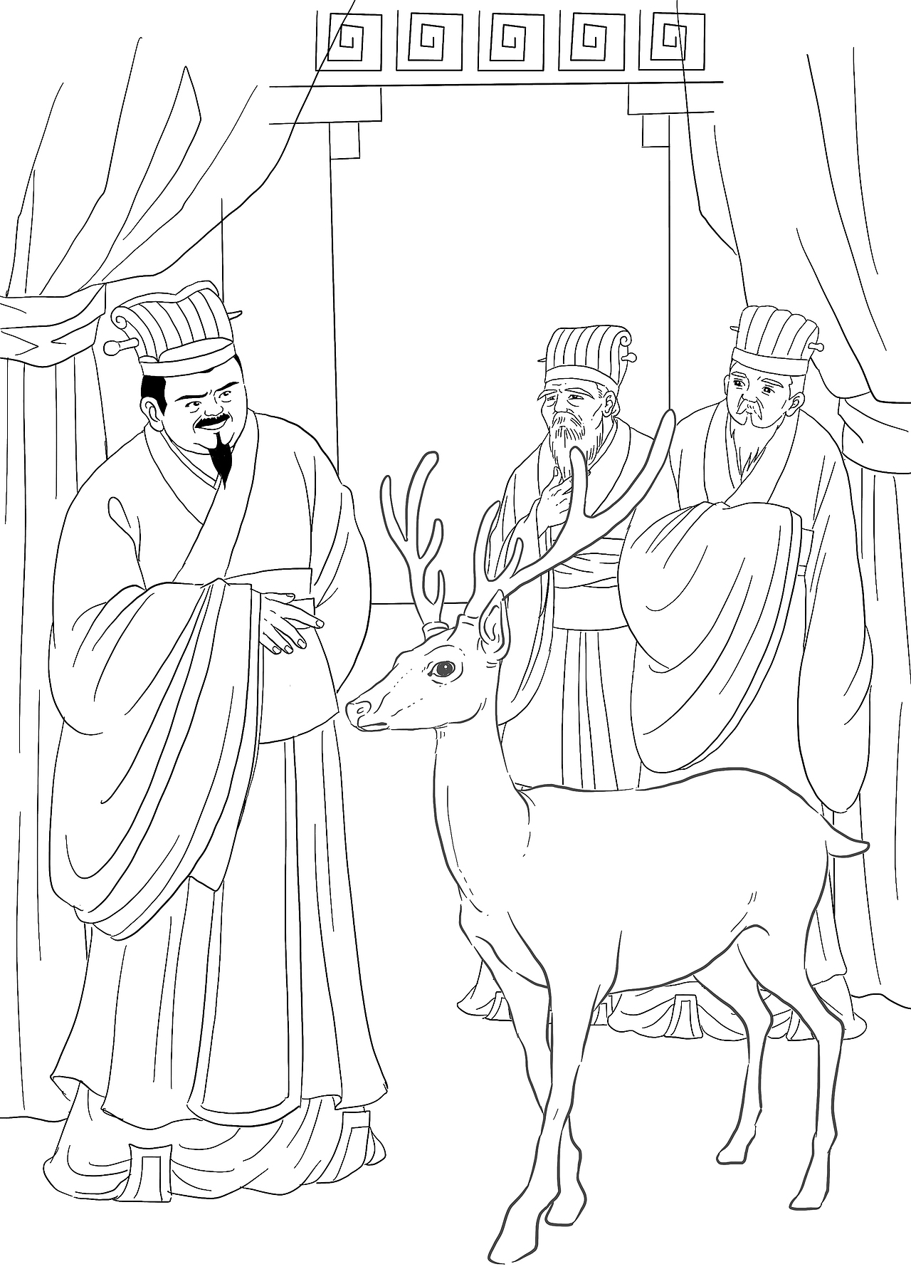 原创插画《史记故事》