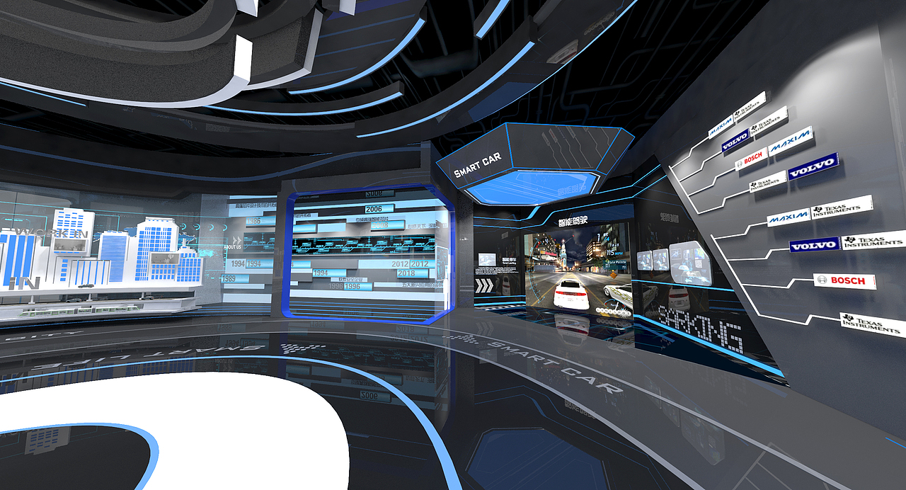 某大数据展厅（图ZMzA2OTk0NTQ0） - 展陈设计 - 站酷设计师西西703原创素材 - 站酷ZCOOL