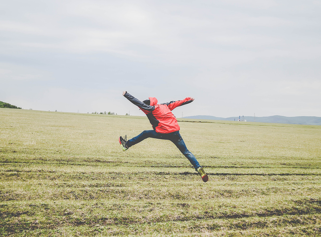看我的奋力一跃