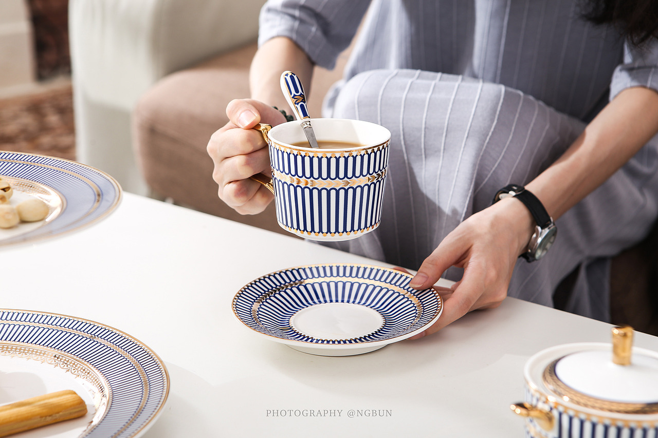 下午茶 | 英式咖啡茶具套装（图ZMTIyMjgxMTAw） - 产品摄影 - 站酷设计师NGBUN原创素材 - 站酷ZCOOL