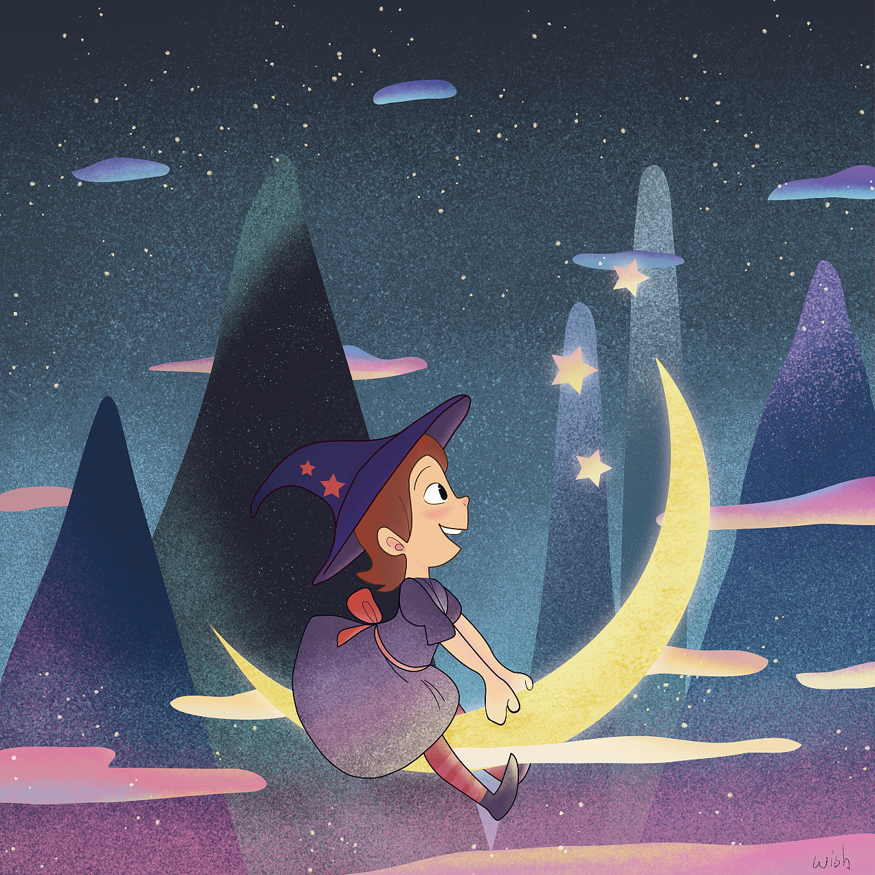 星星（图ZMjEyMDI0NDM2） - 儿童插画 - 站酷设计师wish妮露原创素材 - 站酷ZCOOL