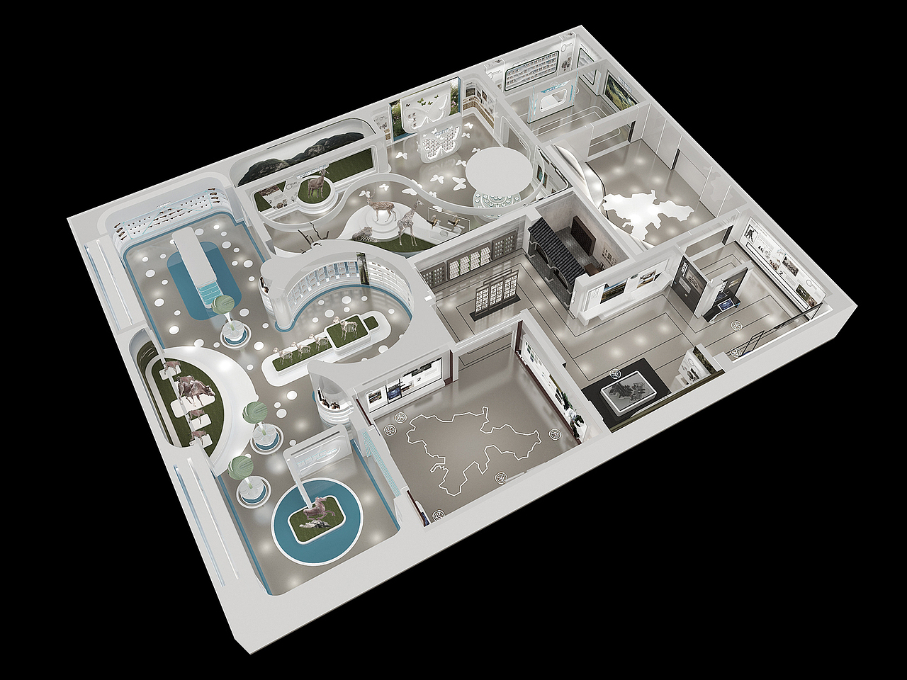 农牧文化馆（图ZMjM3NzQ5NzMy） - 展陈设计 - 站酷设计师大雨大魚原创素材 - 站酷ZCOOL