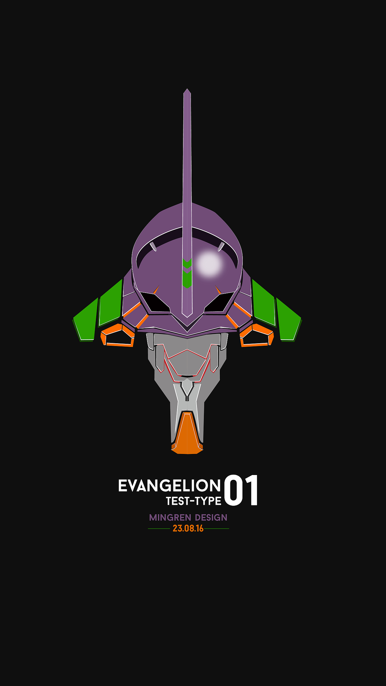 day37每日设计eva初号机