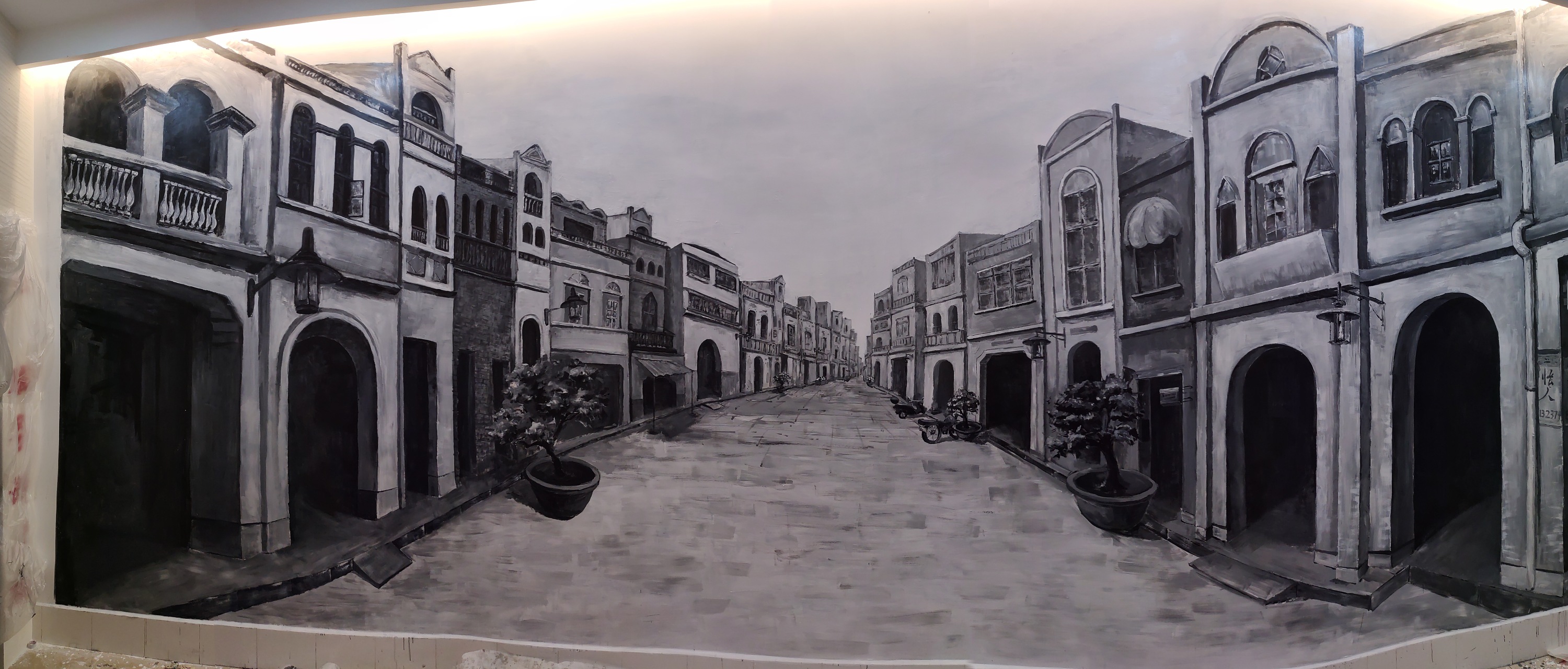 墙绘分享,北海老街