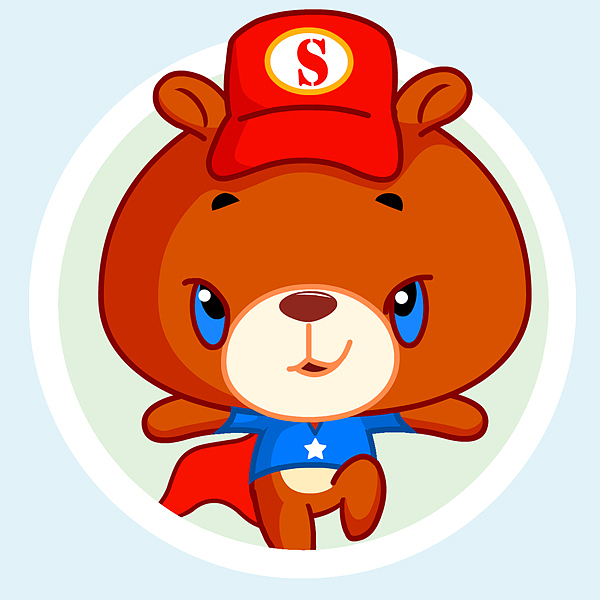 熊小弟精品头像集65枚(压缩包)