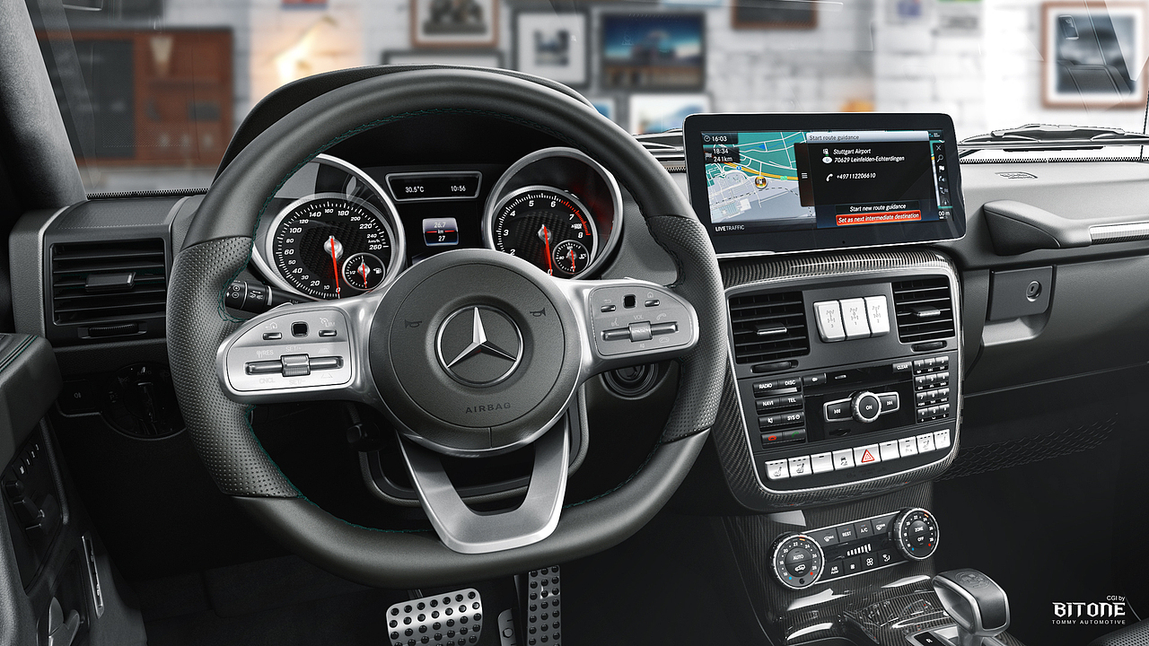 CGI Benz-G 65 Tommy Pickup（图ZOTE4OTYwMjA=） - 机械/交通 - 站酷设计师Tommy_林冲原创素材 - 站酷ZCOOL