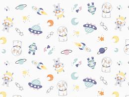 印花-圖案設(shè)計(jì)-星際巡航