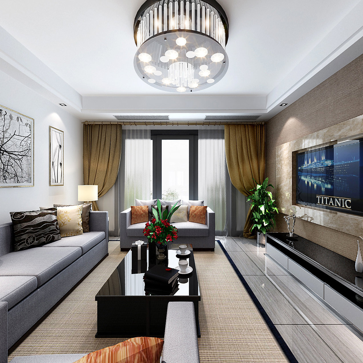 财信渝中城装修|财信渝中城整体装修,兄弟装饰渝中区店