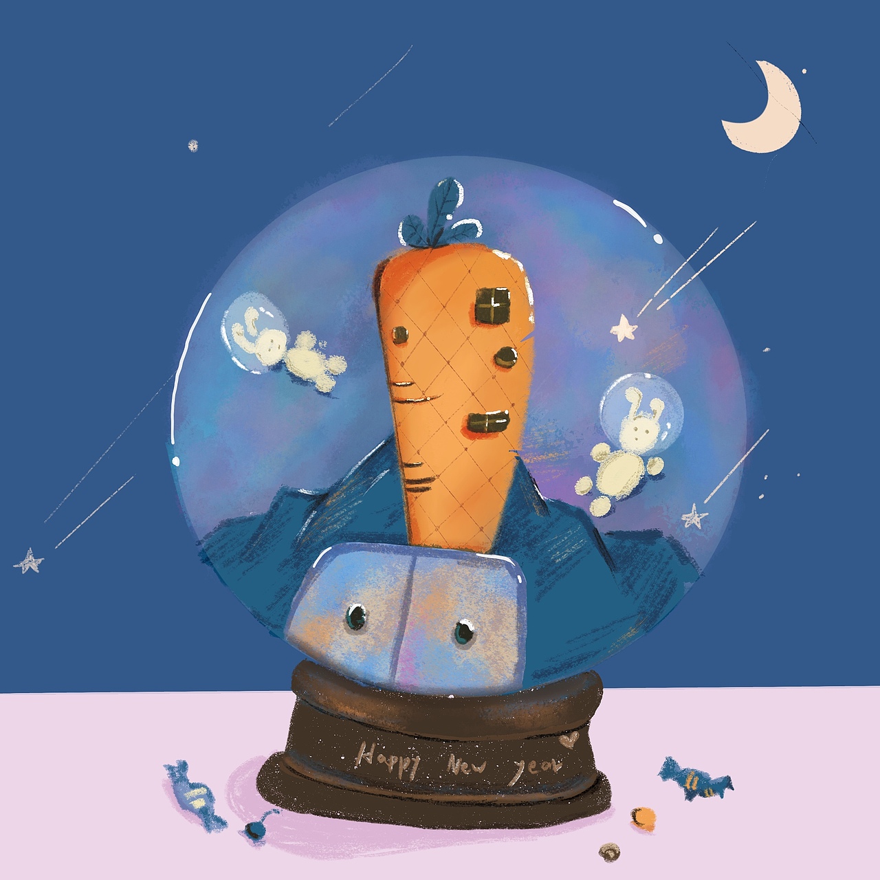蓝（图ZMjQ5NzEyODA4） - 商业插画 - 站酷设计师煲仔鱼原创素材 - 站酷ZCOOL