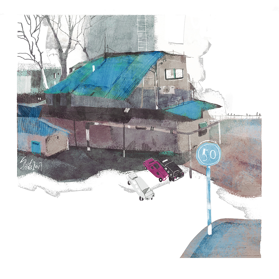 2017的目之所及（图ZMTAxOTk3NTYw） - 创作习作 - 站酷设计师caver乌猫原创素材 - 站酷ZCOOL