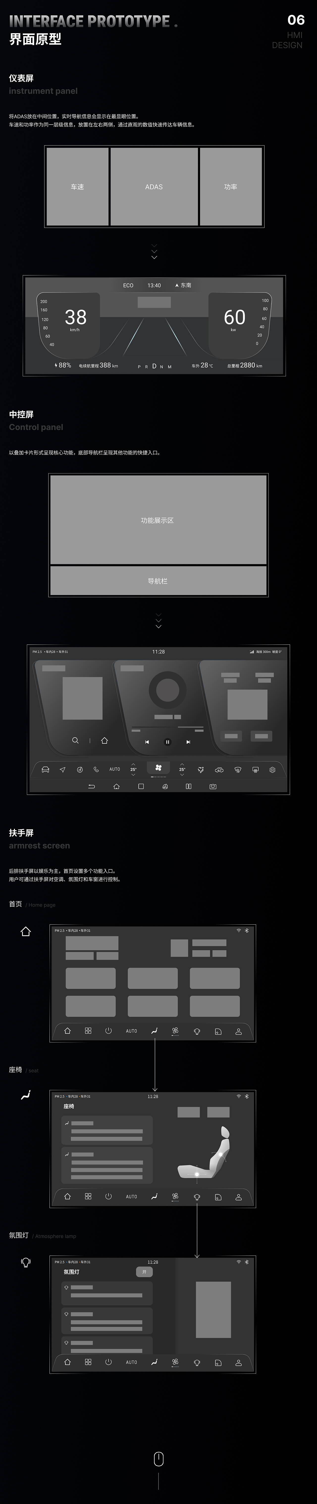 比亚迪智能座舱UI设计（图ZMzAzMDgxMDE2） - 软件界面 - 站酷设计师光码UI创意站原创素材 - 站酷ZCOOL