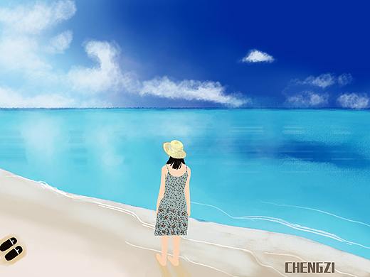 夏日（个人主页-ZMzYzMTAyMTI=） - 创作习作 - 站酷设计师成子曰原创素材 - 站酷ZCOOL