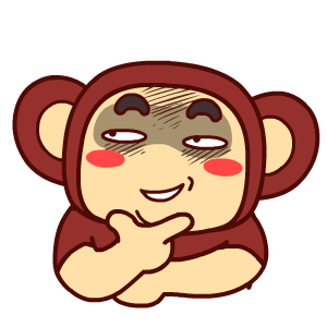 壮壮猴自黑表情——翔通动漫
