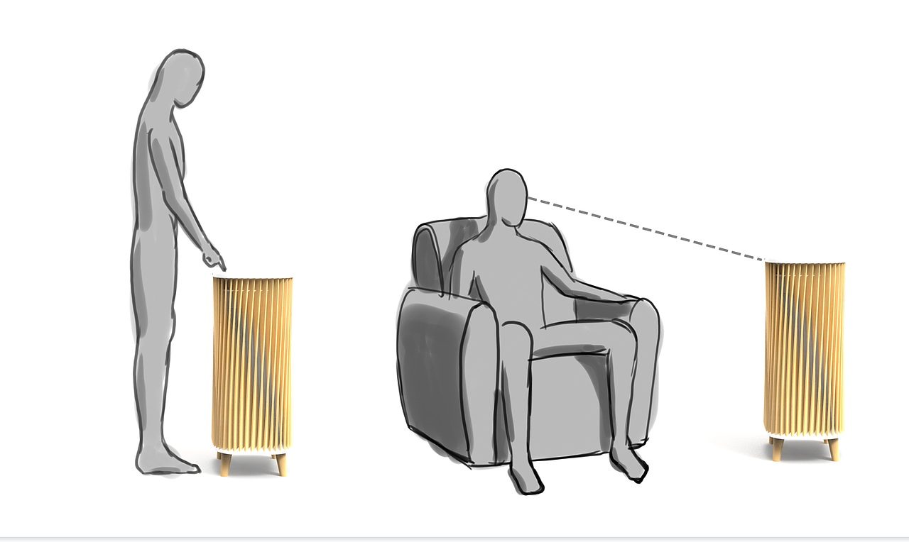 竹材应用----空气净化器（图ZMjY3NDM2NjI4） - 生活用品 - 站酷设计师张小舟原创素材 - 站酷ZCOOL