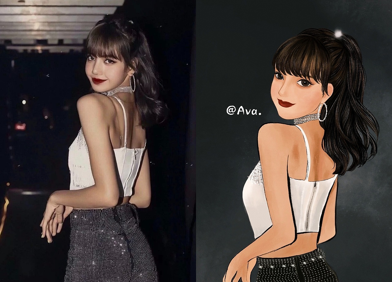 人间芭比lisa|动漫|单幅漫画|avaseven_原创作品-站酷zcool