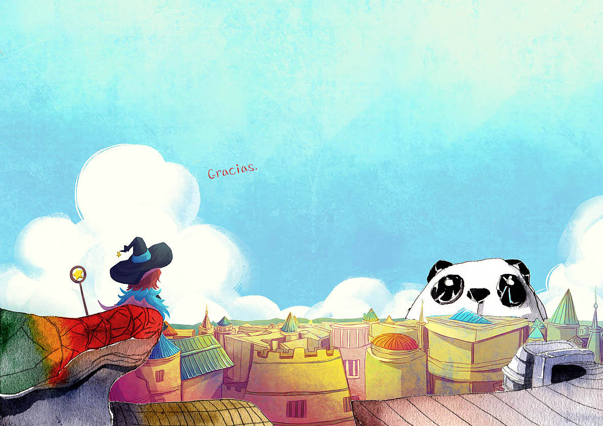 成都遇见巴塞罗那（图ZMTY5NzU3NTYw） - 绘本 - 站酷设计师妥妥toto原创素材 - 站酷ZCOOL