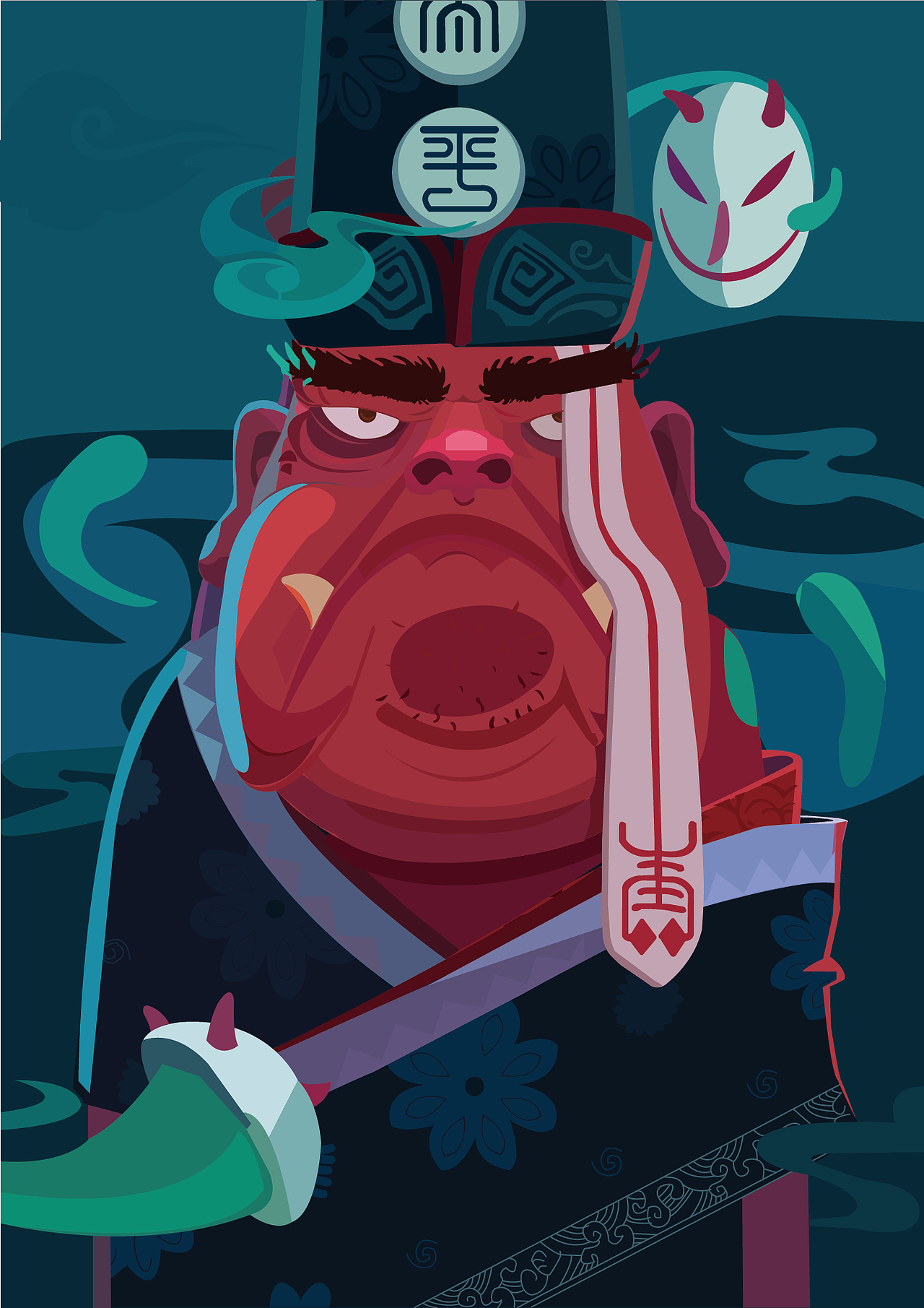 判官底下的小吏官（图ZMTgzNTg0NjYw） - 创作习作 - 站酷设计师阙烨隆原创素材 - 站酷ZCOOL