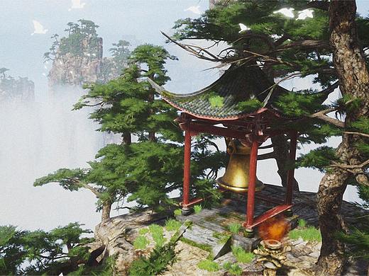 《山不在高》UE4 个人作品（个人主页-ZNTQ4ODA4MTY=） - 场景 - 站酷设计师无聊的小健健原创素材 - 站酷ZCOOL