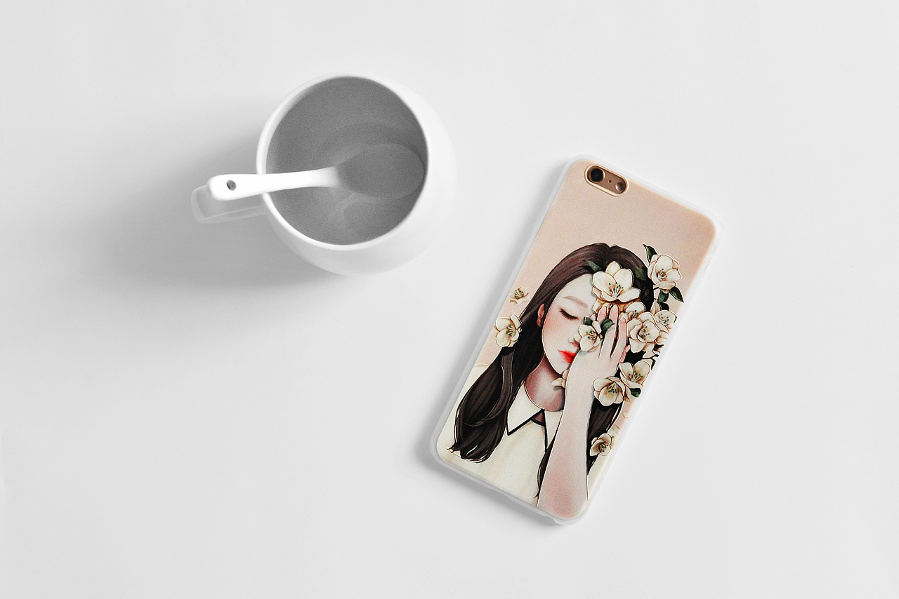 iphone手机壳浮雕款产品图片拍摄