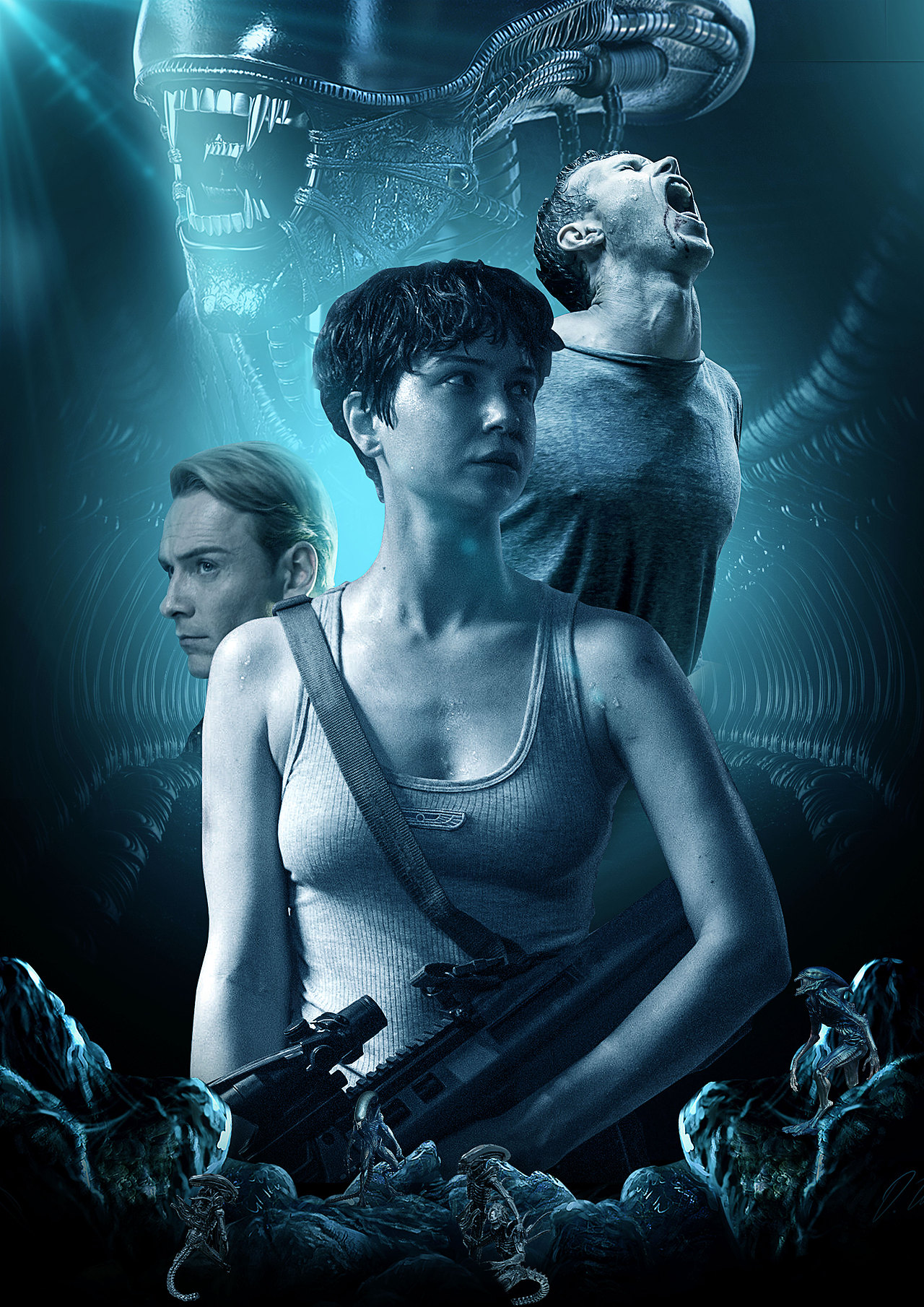 临摹桌松老师作品 -饮料合成练习--异形海报合成（图ZOTMzOTc0MTI=） - 海报 - 站酷设计师财华有限原创素材 - 站酷ZCOOL