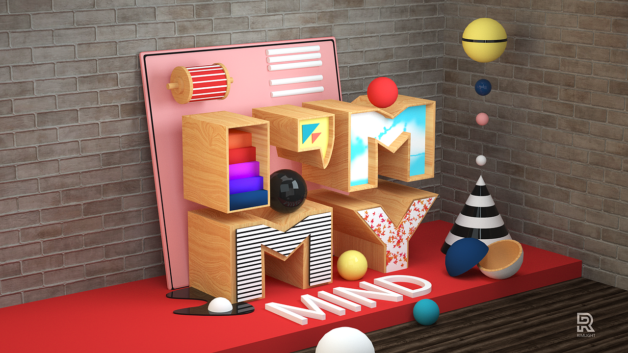 一组C4D小练习（图ZMTI1NDk1OTg4） - 场景 - 站酷设计师逆光CG原创素材 - 站酷ZCOOL