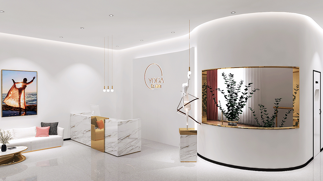 现代瑜伽馆（图ZMjQ0NDE4MjM2） - 家装设计 - 站酷设计师冯老师设计原创素材 - 站酷ZCOOL