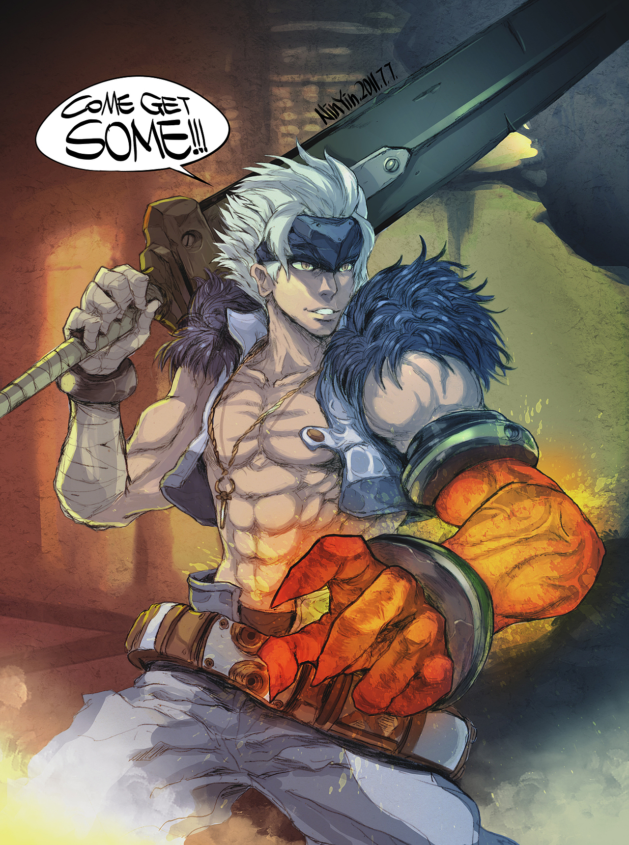 NinYin-ArtWorks（2007-2014）（图ZMTk5NTE4MDA=） - 创作习作 - 站酷设计师NinYin会火漫画原创素材 - 站酷ZCOOL