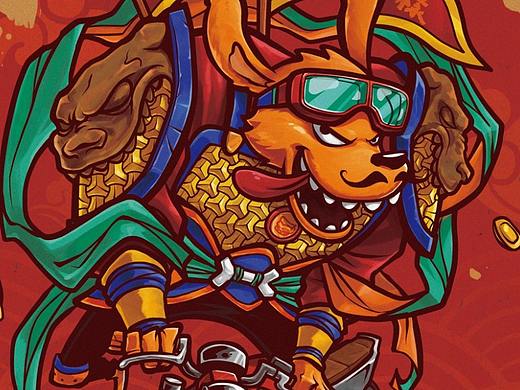 SOCO速珂 x JATE 狗年插画