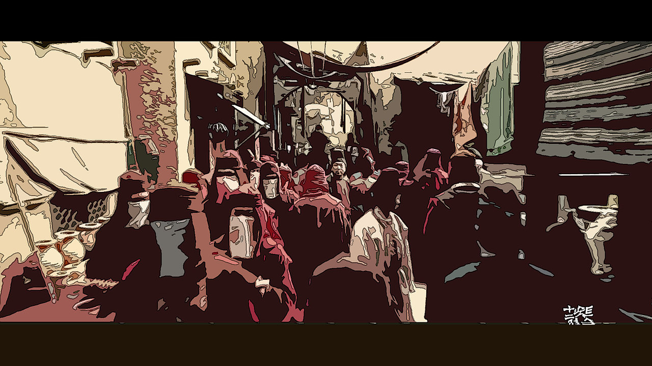 莫比斯风《长安十二时辰》（图ZMTY2ODQ3ODg0） - 海报 - 站酷设计师米凹凹原创素材 - 站酷ZCOOL