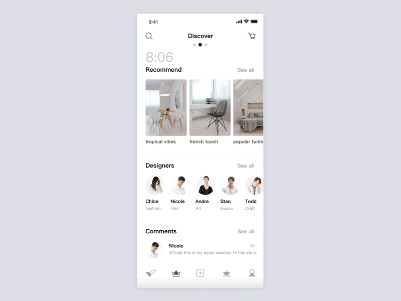 2018年终追波作品整理（图ZMTM3NDM0NjYw） - APP界面 - 站酷设计师雷蕾Calm原创素材 - 站酷ZCOOL