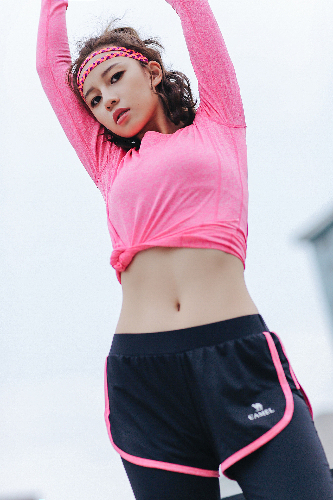 运动挥洒的汗水和那曼妙的曲线