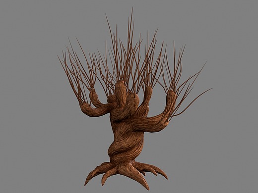 魔法树-c4d模型
