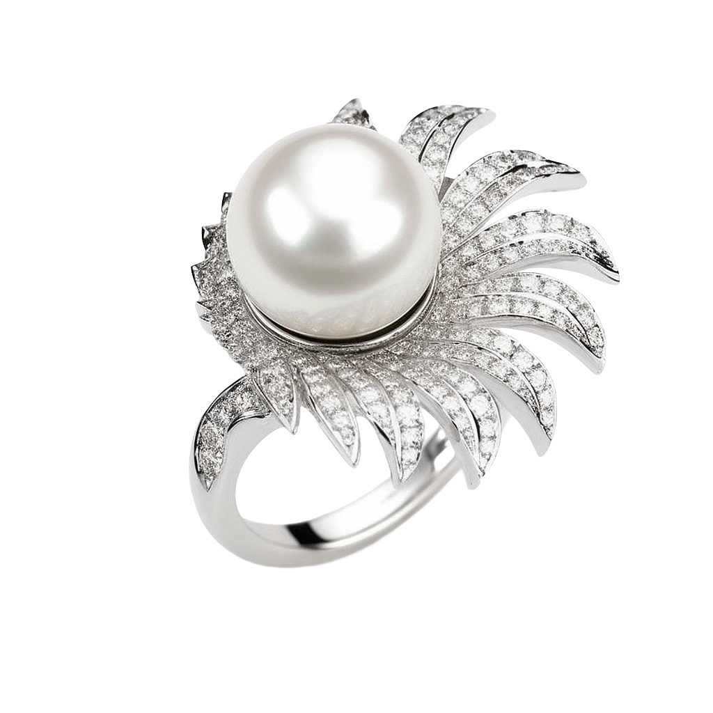 【洁白如珍珠】