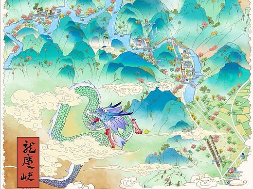 手绘地图