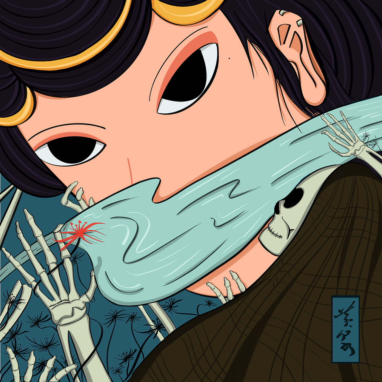 浮世绘（图ZMjQzMzQ1NjQw） - 创作习作 - 站酷设计师Tang藕塘原创素材 - 站酷ZCOOL