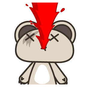 暴力熊——翔通动漫原创表情