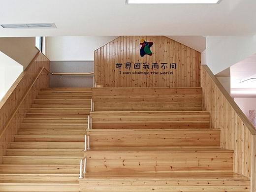 郑州双语幼儿园设计案例装修效果图赏析-京创装饰公司