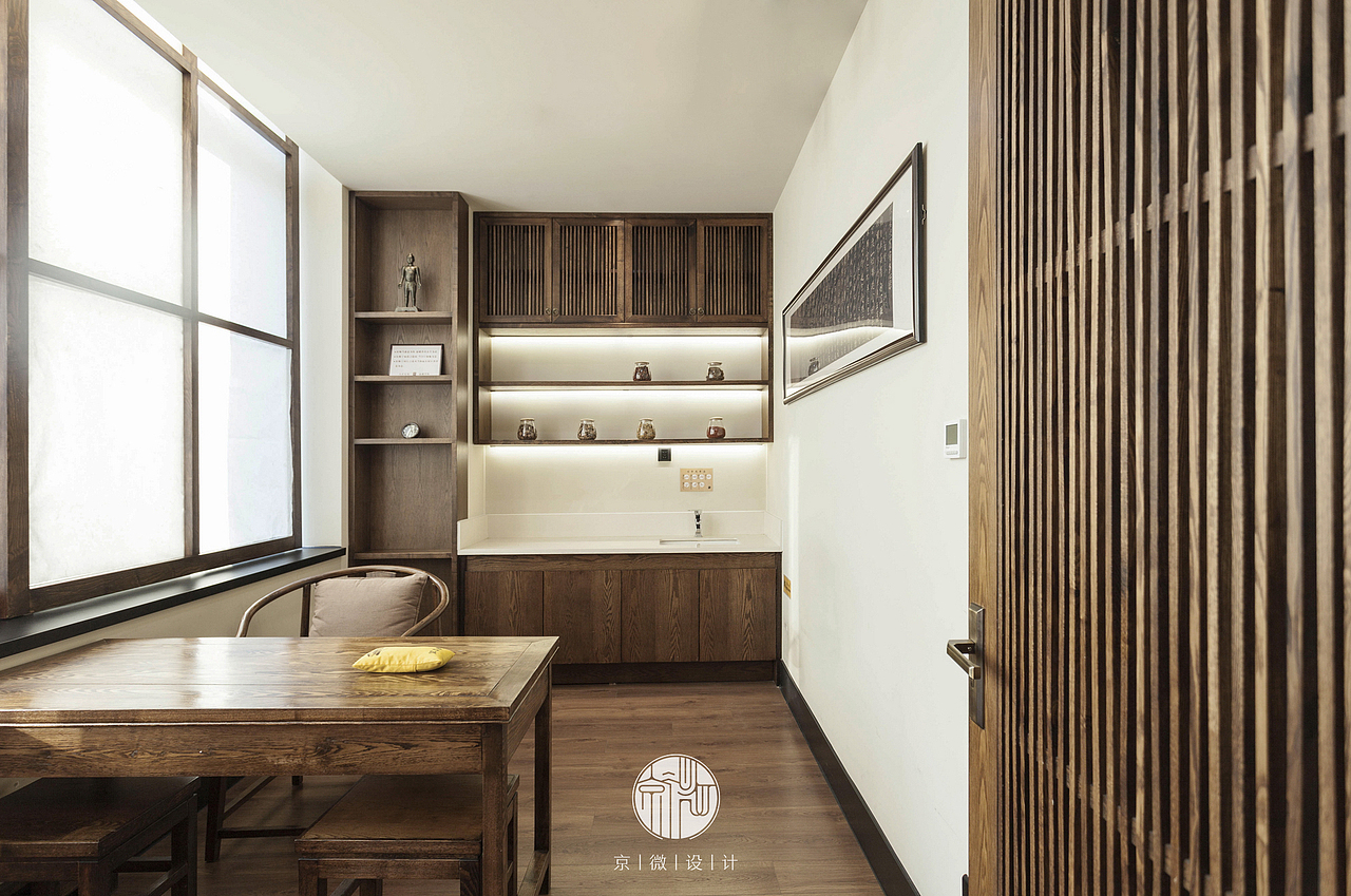 京微设计,正安中医北京官舍店,中医馆设计,养生馆设计,诊室