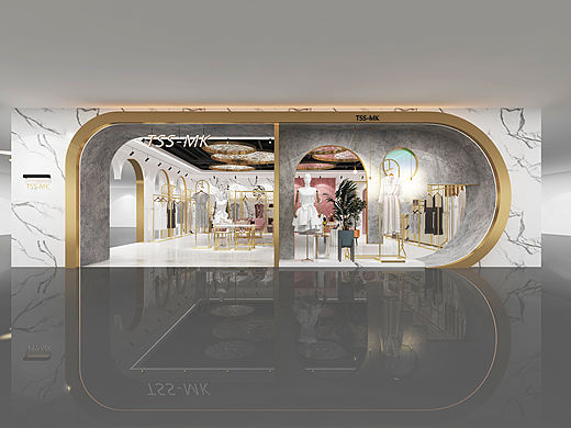 女装店（个人主页-ZNTU1NzExODQ=） - 商业空间设计 - 站酷设计师没什么感觉原创素材 - 站酷ZCOOL