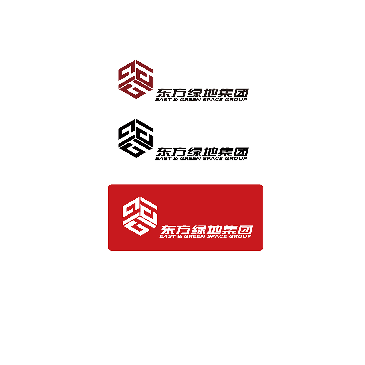 东方绿地集团logo设计投资公司综合性
