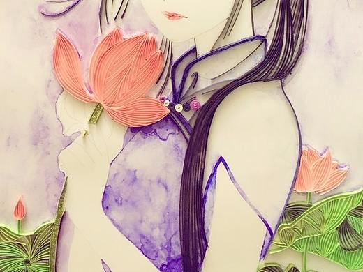 衍纸艺术 纯手工