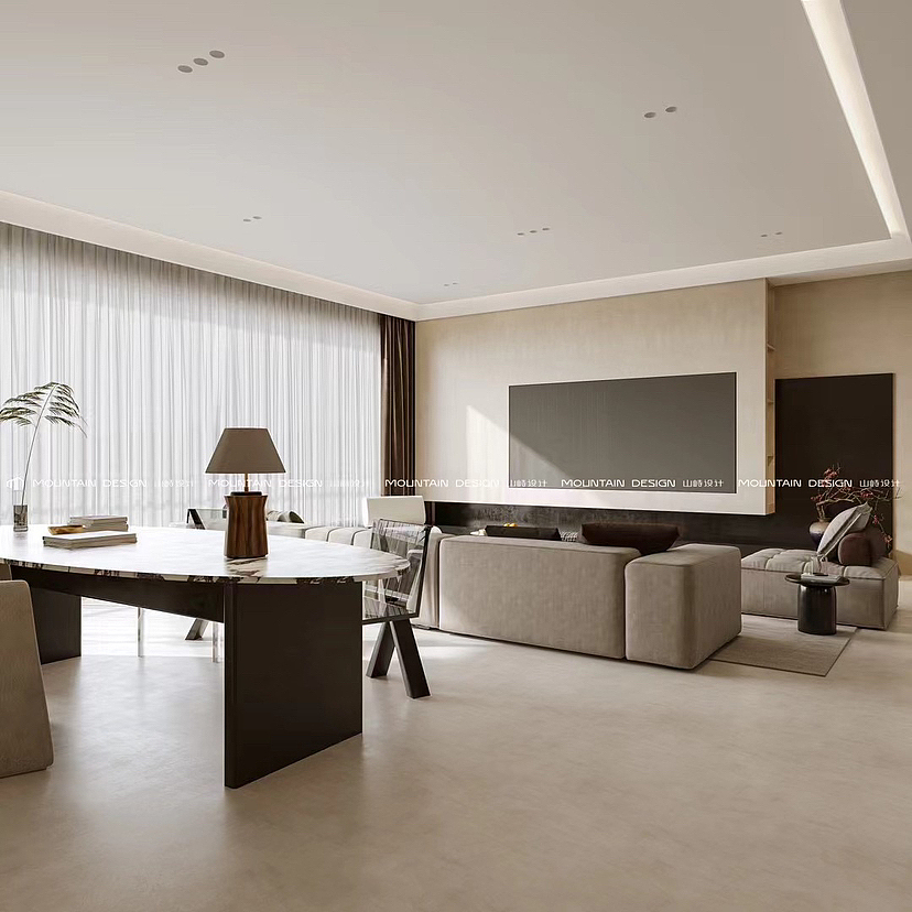 【平层设计】山峙®DESIGN出品（图ZMzUyNjI4MzA4） - 家装设计 - 站酷设计师哆哆他妈原创素材 - 站酷ZCOOL