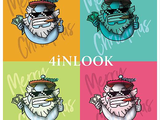 4inlook2018年的双十一海报