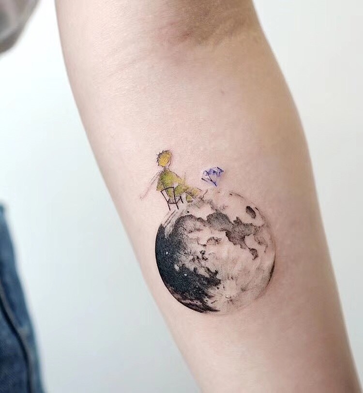 超精致柔美独特的简约而不简单的小纹身。宝鸡佳佳纹身