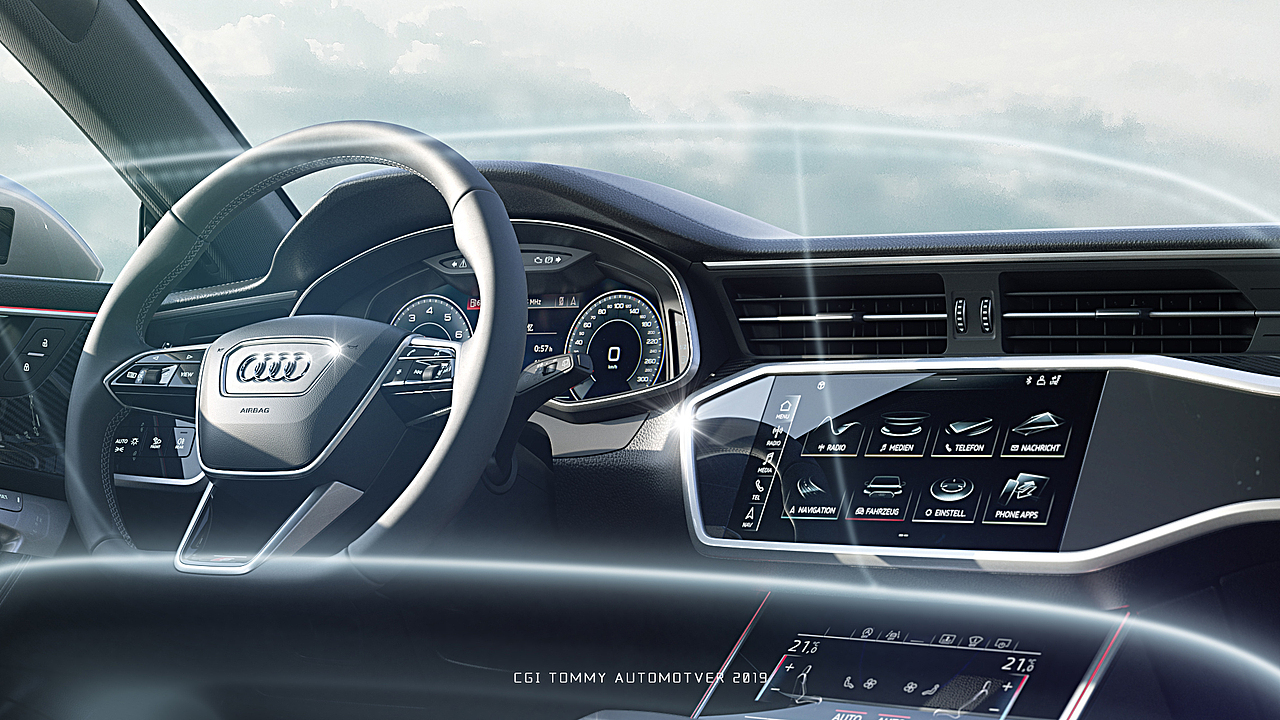 CGI Audi A7 2019（图ZMTUyNDQyMzIw） - 机械/交通 - 站酷设计师Tommy_林冲原创素材 - 站酷ZCOOL