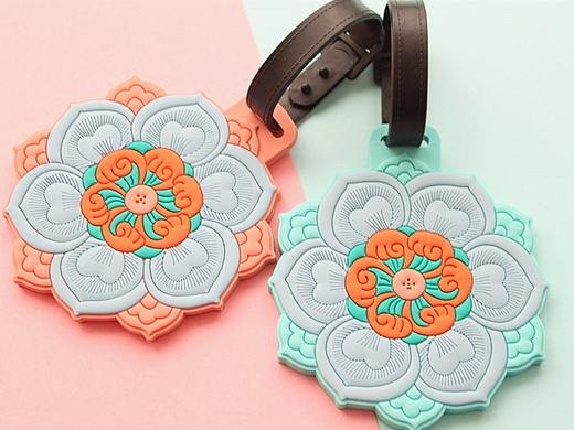 陕西历史博物馆西安碑林博物院风华流韵平安富贵行李牌