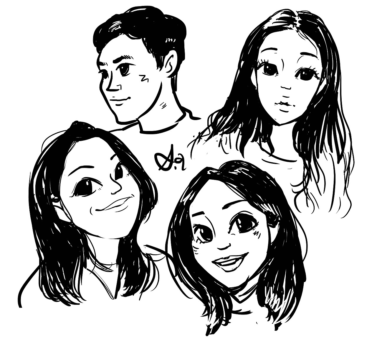 2018年7月头像绘 by Amy.a