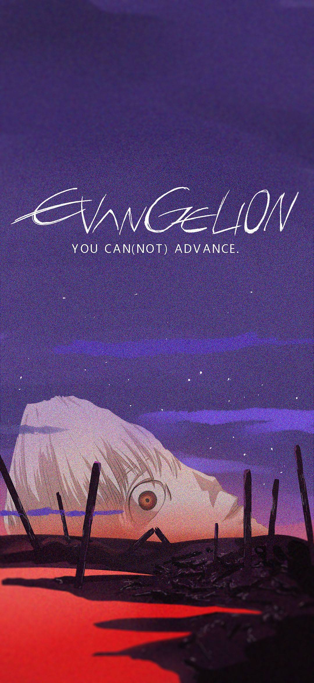 简单画eva壁纸第三弹