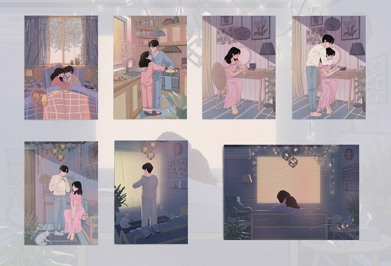 2020-2021作品合集（图ZMjQ0MzU5ODky） - 商业插画 - 站酷设计师卖鱼阿伟原创素材 - 站酷ZCOOL