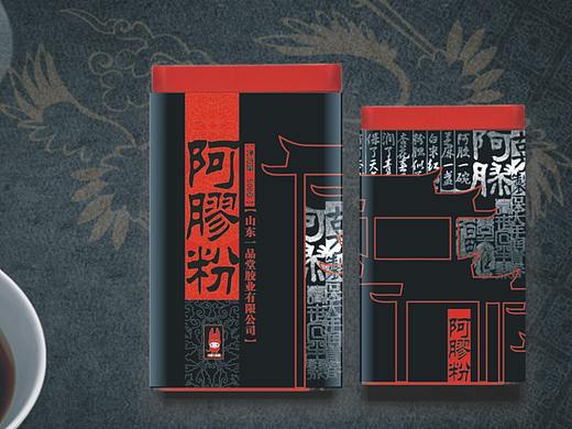 十款阿胶糕的包装设计/谨奉食家/经典传统/中国风
